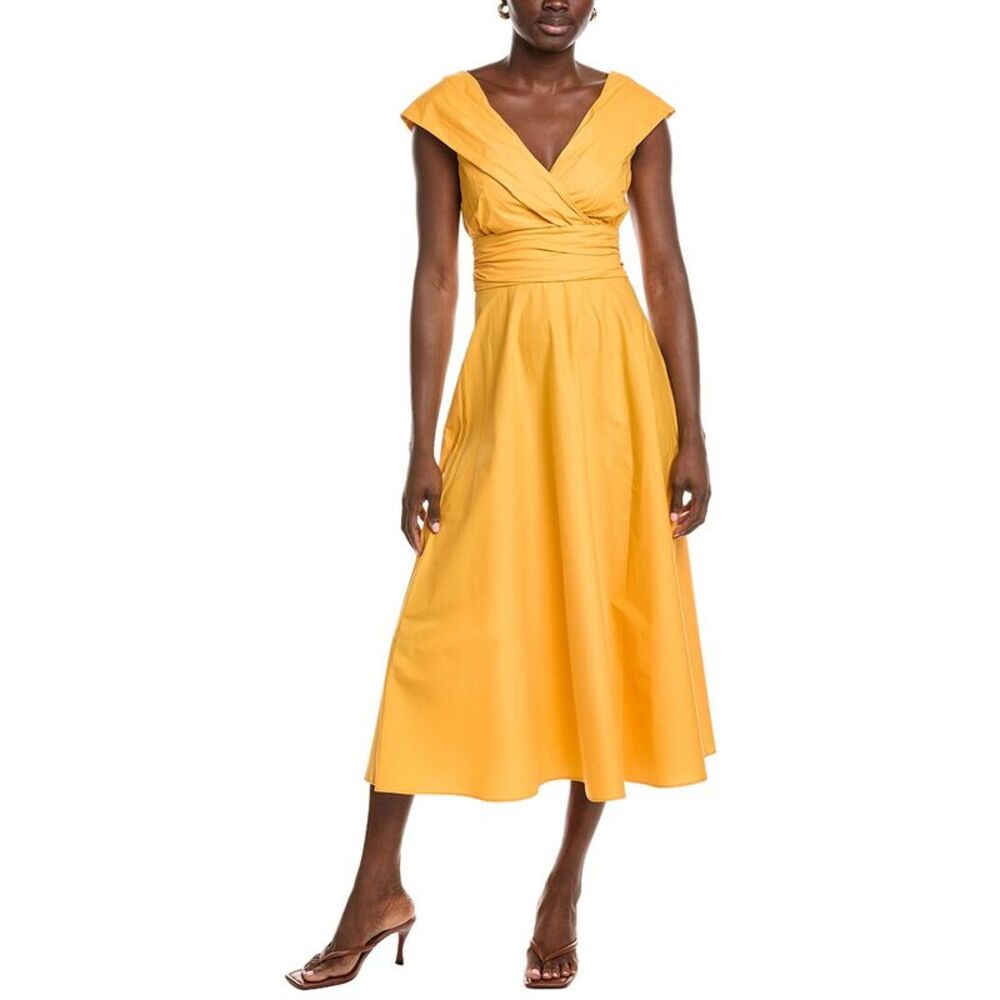 Marella Womens Galizia Dress, Orange
